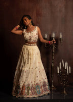 Multi-Color Blossom Lehenga