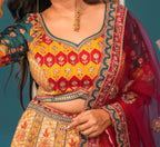 Rangrez Mehendi Lehenga