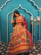 Rangrez Mehendi Lehenga