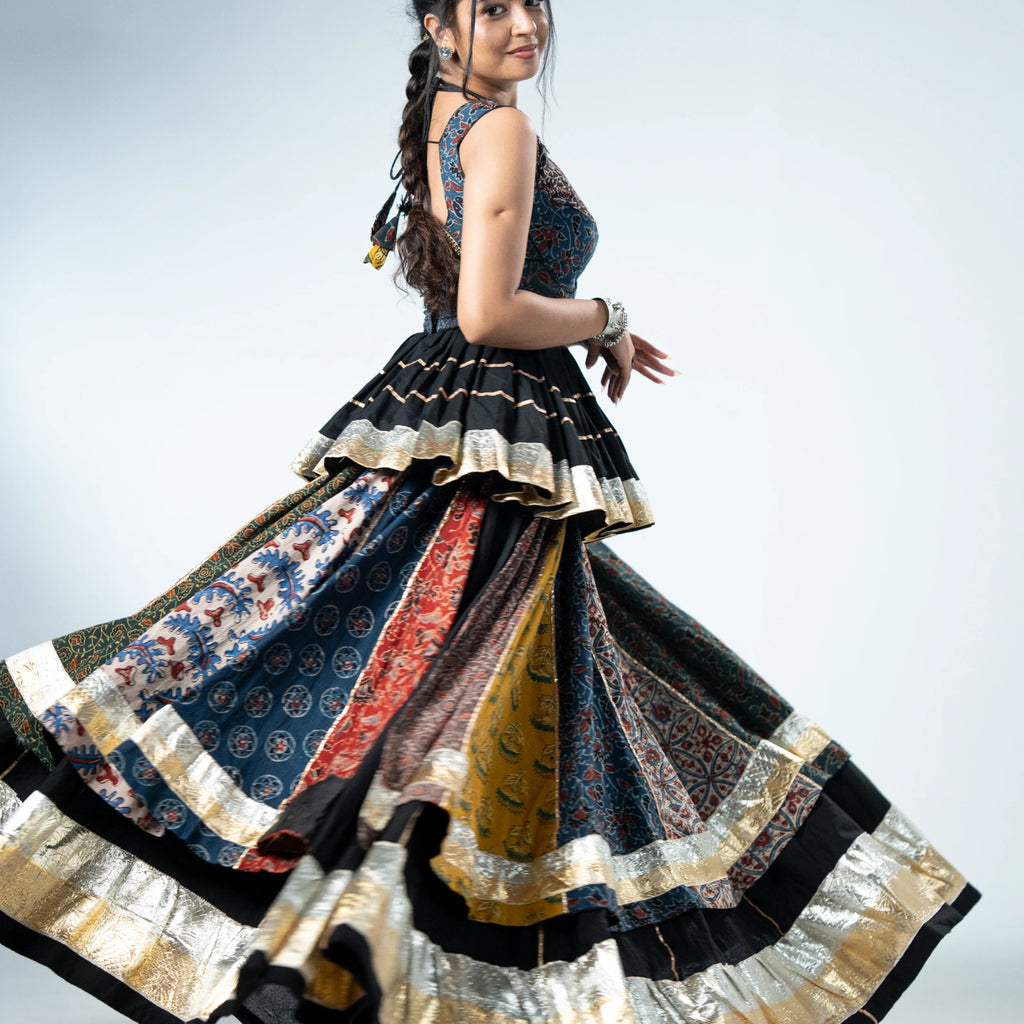 Kaalika Kalamkari Chaniya Choli