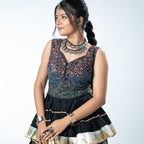 Kaalika Kalamkari Chaniya Choli