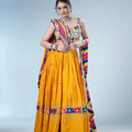 Mustard Multicolour Chaniya Choli