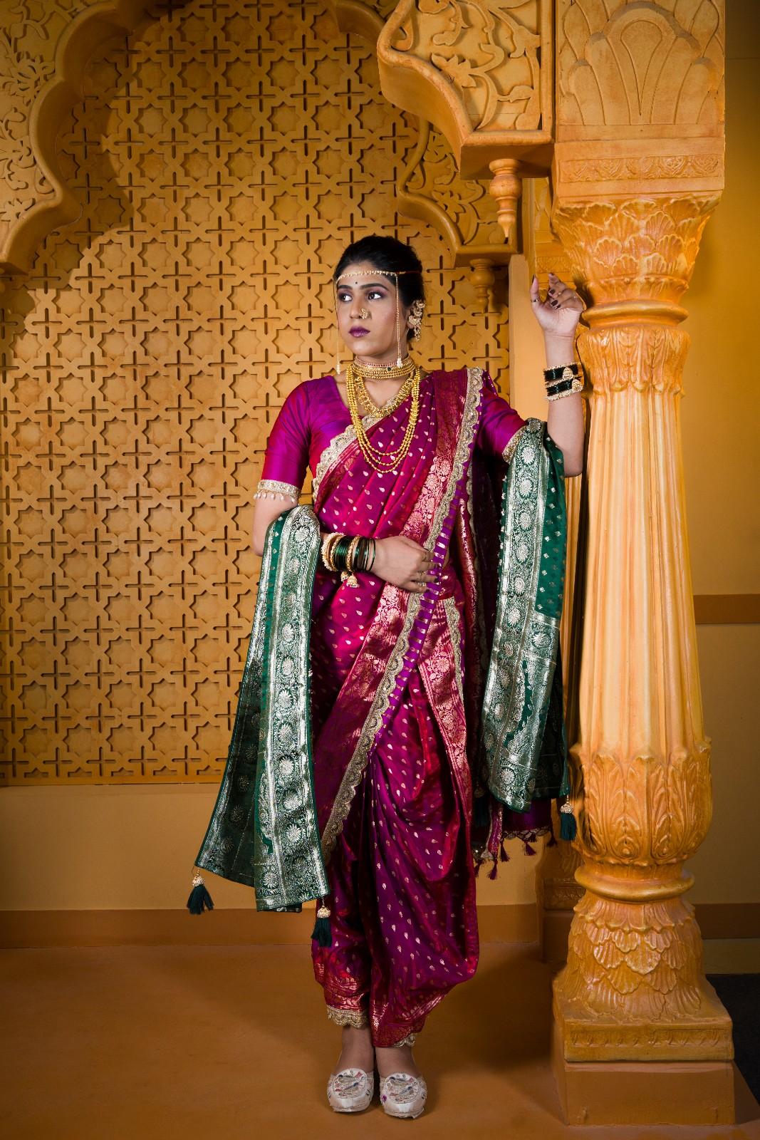 Gulabi Peshwai Nauvari