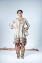 Peach Kurta Set