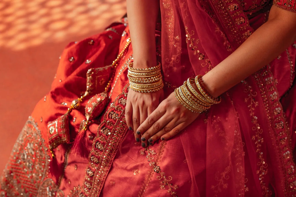 Rust Royal Lehenga