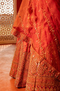 Rust Royal Lehenga