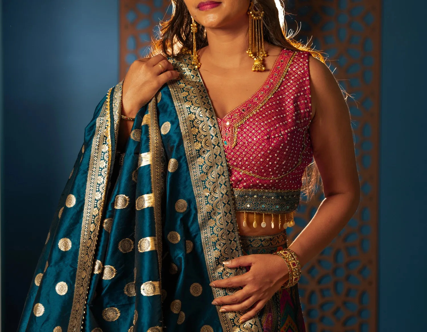 Banarasi Silk Lehenga