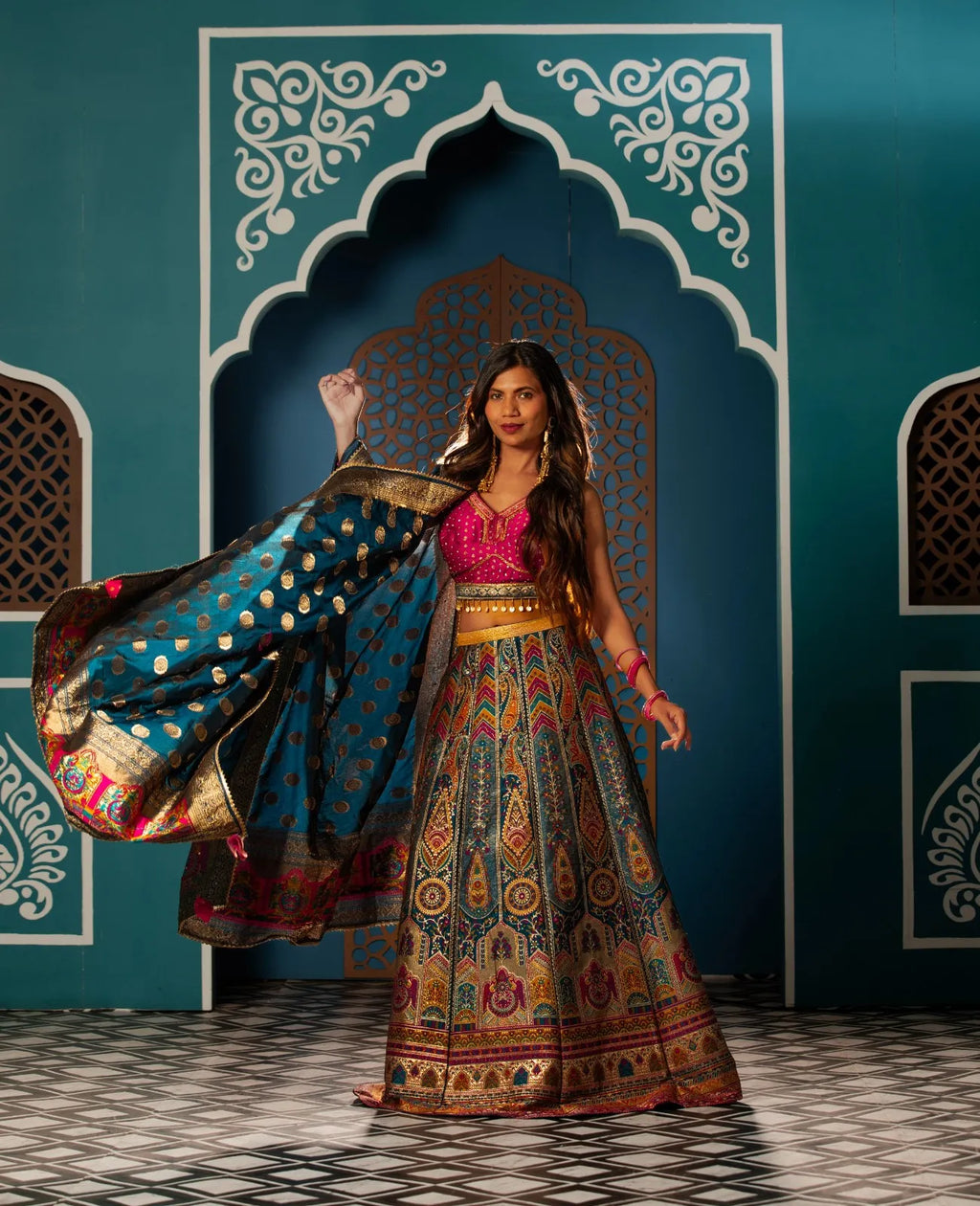 Banarasi Silk Lehenga