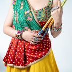 Rangoli Bandhani Chaniya Choli