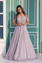 Lavender Glow Gown